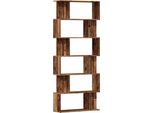 Vidaxl Libreria In Legno Vecchio 80X24X192 Cm Materiale A Base Di Legno