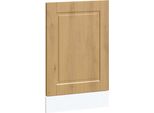 Vidaxl Coperchio Per Lavastoviglie Porto Artisan Rovere 45X1,5X67 Cm