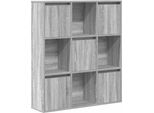 Vidaxl Libreria Grigio Sonoma 89X24X101,5 Cm Materiale A Base Di Legno