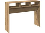 Vidaxl Tavolo Consolle Rovere Artigianale 105X30X80 Cm Materiale A Base Di Legno