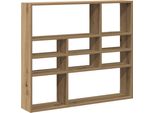 Vidaxl Scaffale A Muro Rovere Artisan 90X16X78 Cm Materiale A Base Di Legno