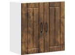 Vidaxl Pensile Da Cucina Lucca In Legno Rovere Fumé