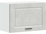 Vidaxl Parete Attrezzata Per Cucina Porto Cemento Grigio Materiale Legno