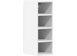 Vidaxl Armadio A Muro Riga Bianco 20X29,5X60 Cm Materiale A Base Di Legno
