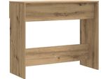 Vidaxl Tavolo Consolle In Rovere Artisan 90X36X75 Cm Materiale A Base Di Legno
