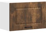 Vidaxl Parete Attrezzata Per Cucina Kalmar In Legno Rovere Fumé