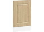 Vidaxl Coperchio Per Lavastoviglie Kalmar Sonoma Rovere 45X1,5X67 Cm