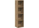 Libreria In Rovere Artisan 36X30X143 Cm Materiale A Base Di Legno