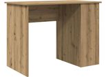 Vidaxl Scrivania Artisan In Rovere 100X55X75 Cm Materiale A Base Di Legno