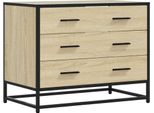 Syfax™ Cassettiera Rovere Sonoma 70X41X56 Cm In Legno Multistrato