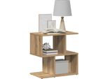 Vidaxl Comodini 2 Pz. Rovere Artigianale 50X30X51,5 Cm Materiale A Base Di Legno