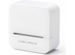 Inf Mini Stampante Termica Portatile 58Mm - Bluetooth Wireless Per Etichette E Foto Bianco