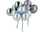 Mini Baubles In Vetro Per L'albero Di Natale Per Decorazioni Di Stile In Casa
