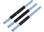 3Pcs Abs Socket Organizer Multipurpose Socket Holder Rail Rack 1/4In 3/8In 1/2In Strumenti Di Riparazione