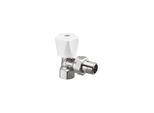 Oventrop Handregulierventil Baureihe Hr 3/4", Eck, Messing Vernickelt (1190506)"