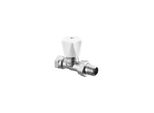 Oventrop Handregulierventil Baureihe Hrv 3/4", Durchgang, Messing Vernickelt (1191606)"