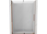 Mexen Velar Porta Doccia Scorrevole 150 Cm, Brina, Oro Rosa - 871-150-000-31-60