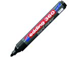 10X Edding 360-001 Marcatore Per Lavagne Ricaricabile Da 1,5 A 3 Mm Nero