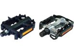 1 Paio Di Pedali Trekking Mtb Pedali Bicicletta Pedali Antiscivolo Bicicletta Antiscivolo, Selezione: Nero