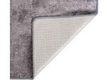 Vidaxl Tappeto Lavabile Grigio 160X230 Cm Antiscivolo