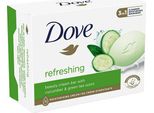 Dove Saponetta Rinfrescante Al Profumo Di Cetriolo E Tè Verde, 90G