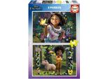 Educa Borras - Puzzle Disney Ecanto 2X48 ElementóW, Oficjalny Produkt Premium