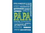 Vianmo Insegna In Legno 30X20 Cm Papa Superheld Vorbild BeschüTzer