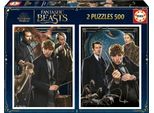 Educa Puzzle Animali Fantastici 2X500 Pezzi