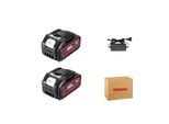 Batteria Agli Ioni Di Litio, 21V, Capacità 22900Mah, 2 Batterie Spina Ue