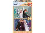 Puzzle In Legno Disney Frozen 2X25Pz.