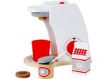 Rebecca Mobili Gioco Macchina Da Caffè Per Bambini Con Accessori Booy Da 3 Anni In Legno Multicolore