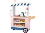 Rebecca Mobili Bancarella Per Bambini Goiaba Da 3 Anni In Legno Multicolore 102X74X30