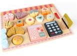 Rebecca Mobili Set Pasticceria Per Bambini Giocattolo Myrcia Da 3 Anni Legno Multicolore