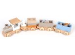 Rebecca Mobili Treno Giocattolo Montessori Per Bambini Tiris Da 3 Anni In Legno Multicolore