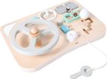 Rebecca Mobili Volante Per Bambini Con Cruscotto Giocattolo Dembani Da 3 Anni In Legno Multicolore 4,5X29,5X20