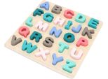 Rebecca Mobili Puzzle Alfabetico Per Bambini Jambo Da 3 Anni In Legno Multicolore 2,5X30X30