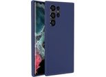 Beline Custodia Candy Sam S23 Ultra S918 Blu Marino/Navy Cover Protettiva