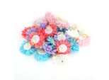 Pet Hair Bows Flowers, Pet Dog Grooming Bows, Pet Loverly Hair Bows, Pet Headwear Grooming, Pet Hair Bows Flowers Con Bande Di Gomma