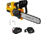 Motosega A Batteria Da 12 Pollici, Motore Senza Spazzole, Diametro Di Taglio Massimo 25 Cm, Batteria 1PC 4Ah, Eu