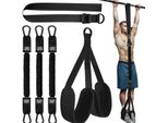Inf Fascia Per Trazioni / Trazioni Con Fascia Per Allenamento - Ausilio Per Trazioni Per L'allenamento Della Forza Nero 300 Lbs
