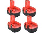Batteria Di Ricambio Bosch, Capacità 3500Mah, Tensione 14,4V, 4 Pezzi
