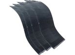 Pannello Solare Flessibile, Alta Efficienza 24%, Design Leggero, 400W-4X100W