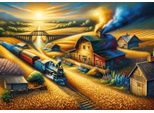 Puzzle D'arte - Viaggio D'autunno - 260 Dielov