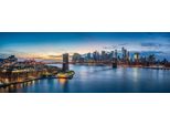 Puzzle D'arte - Puzzle Ponte Di Brooklyn, Skyline Di New York - 1000 Pezzi
