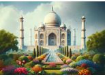 Puzzle D'arte - Puzzle Taj Mahal - 1000 Dielov
