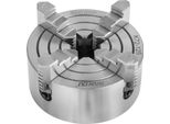 Mandrino A 4 Griffe Per Tornio, Diametro 125 Mm, Corpo Fuso, Ganasce Di Alta Precisione, Mandrino A 4 Griffe K72-125