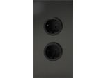 Presa Angolare Gun Metal 20X11,5X5,9Cm, Presa Da Cucina A 2 Vie, 3600W