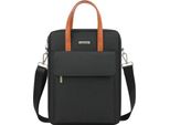 Inf Borsa Per Laptop Multistrato In Poliestere - Impermeabile, Leggera, Antiurto Nero 15,6 Pollici