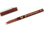 Penna A Inchiostro Liquido Pilot V7 Hi-Tecpoint Rosso 0,5 Mm (12 Pezzi)