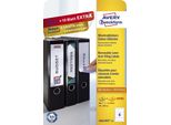 Avery Zweckform® L6061REV-20 L6061REV-20 Etichette Per Cartelle, 59 X 192 Mm, Cartelle Larghe (Corte), 30 Fogli/120 Etichette, Bianco